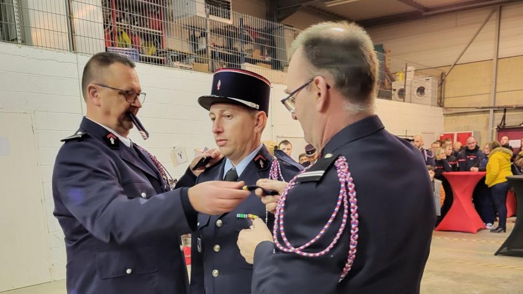 Le sergent-chef Aymeric Louis a été promu adjudant.