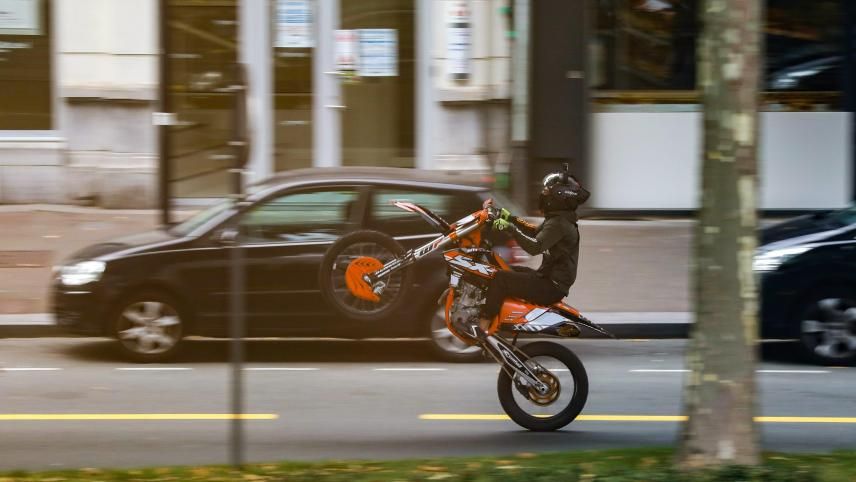 Un homme de 28 ans a été interpellé le 16 mars 2025 à Canteleu pour un rodéo